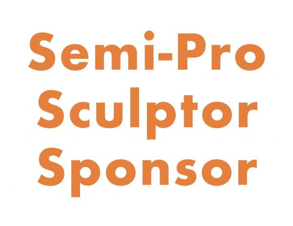 Semi-Pro Sculptor Sponsor | $2,500