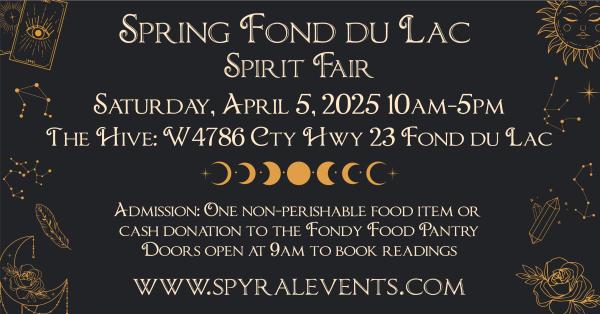 Spring Fond du Lac Spirit Fair