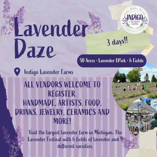 2025 Lavender Daze Vendor