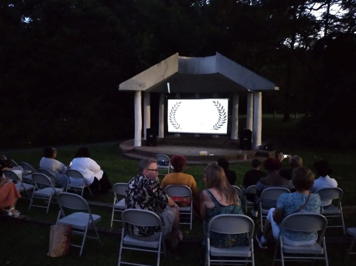 2023 Short Films being viewed in the evening