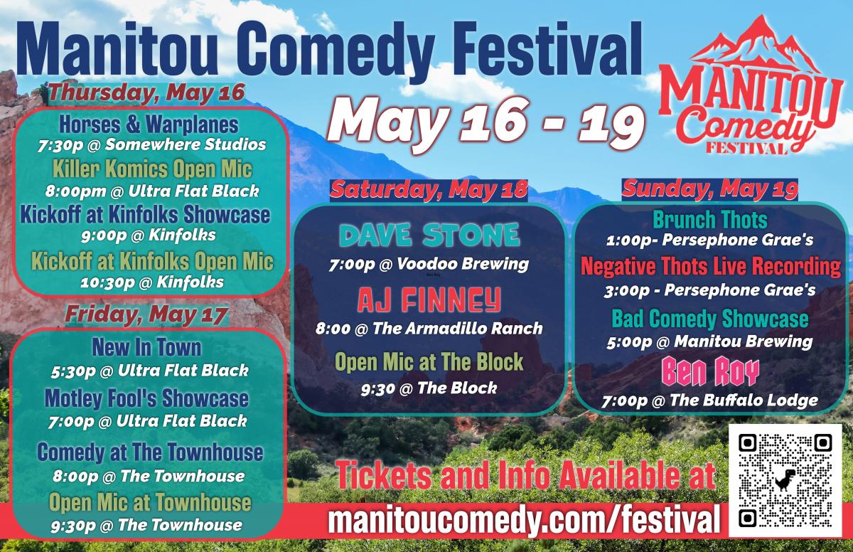 Manitou Comedy Festival - Eventeny