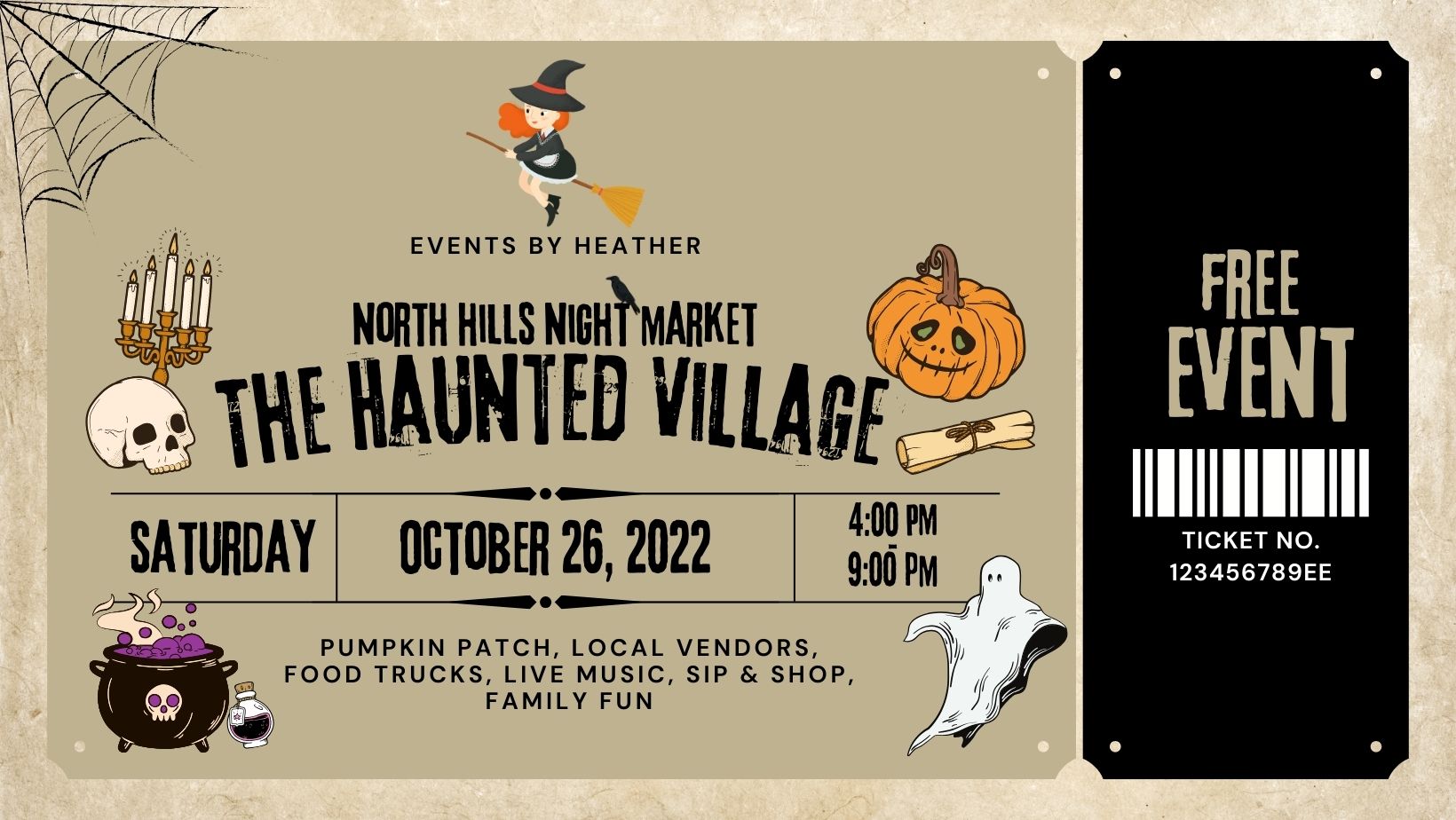 North Hills Night Market: The Haunted Village