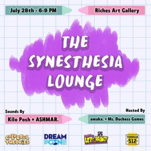 [18+ Afterparty] The Synesthesia Lounge: A Colorful Theories Experience cover picture