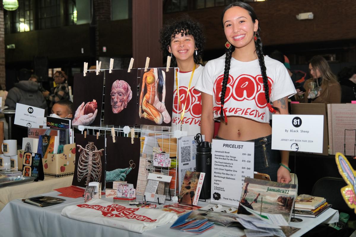 Looking back at Jersey Art Book Fair 2024. Photo credit: Chris Lopez