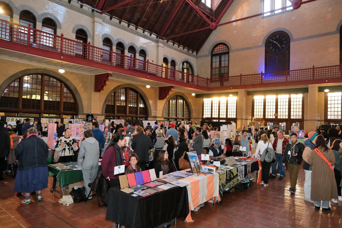 Looking back at Jersey Art Book Fair 2024. Photo credit: Chris Lopez