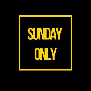 Sunday Only Ticket cover picture