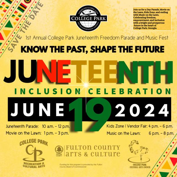 College Park Juneteenth Freedom Parade and Music Fest