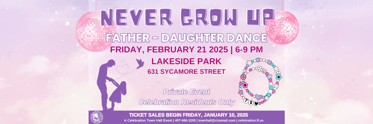 Father Daughter Dance - Private Celebration Resident Only Event