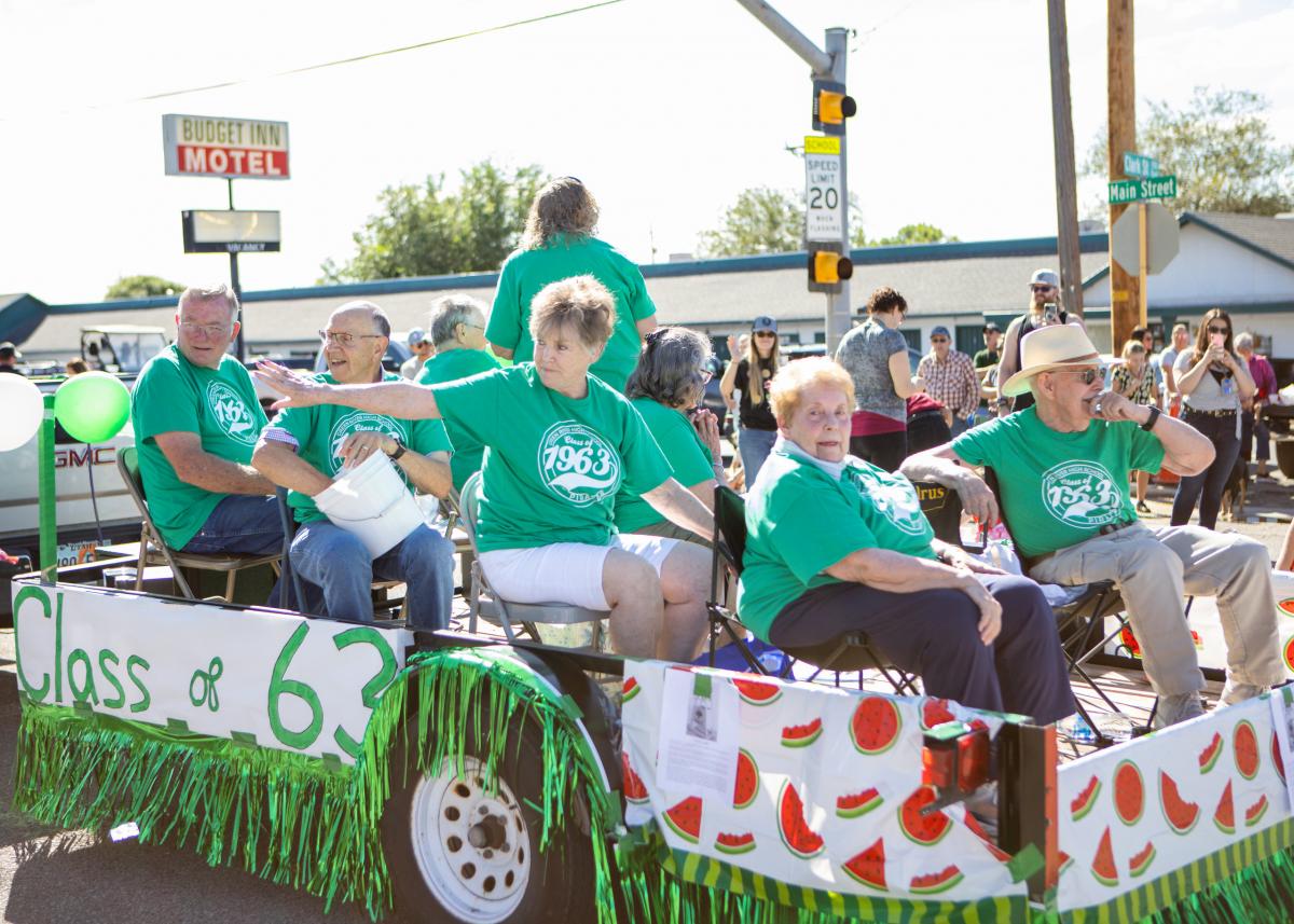 Class Reunion Melon Days Float