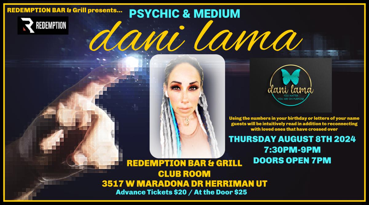 LIVE PSYCHIC MEDIUM  SHOW With Dani Lama cover image