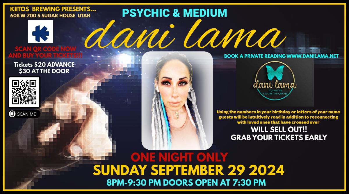 LIVE PSYCHIC MEDIUM  SHOW With Dani Lama cover image