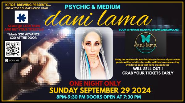 LIVE PSYCHIC MEDIUM  SHOW With Dani Lama