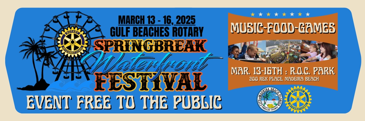 2025 Gulf Beaches Rotary Spring Break Waterfront Festival