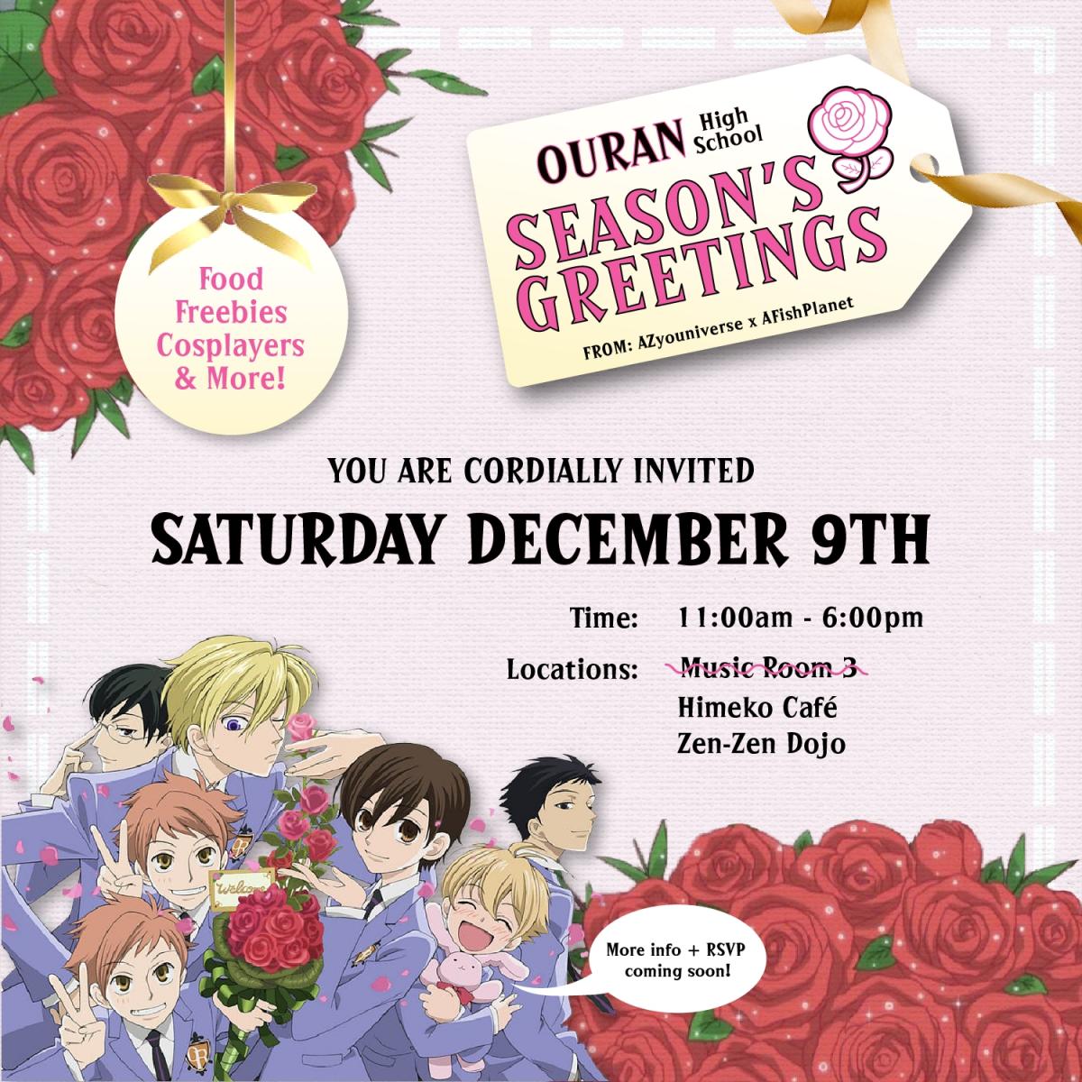 Ouran Season's Greetings cover image