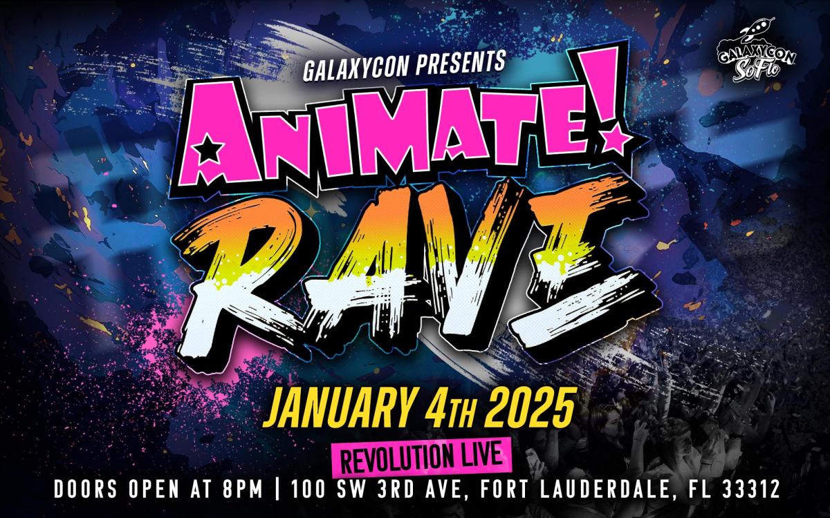 GalaxyCon's Animate! Rave