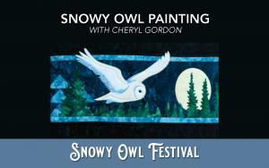 Snowy Owl Painting - Adult Art Class (Feb 24) cover picture