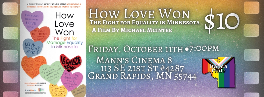 How Love Won: Screening and Filmmaker Q&A with Itasca Pride