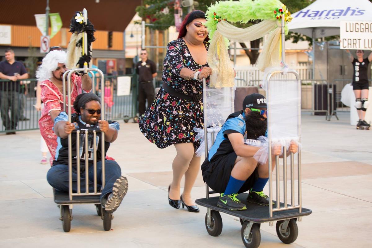 Luggage Cart Luge