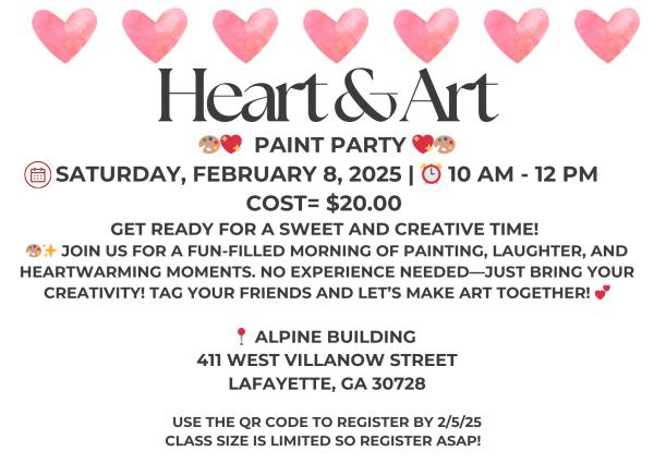 Heart & Art Paint Party