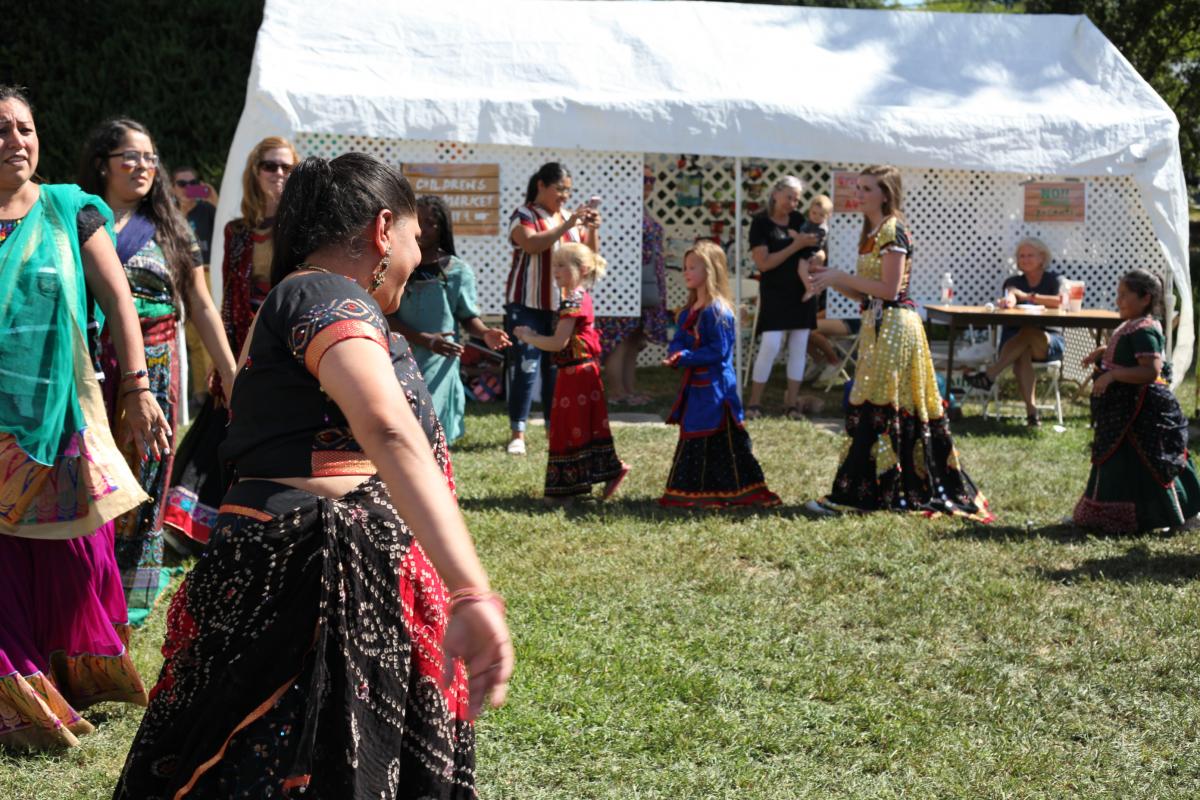 Children Dancing at Children's Hill