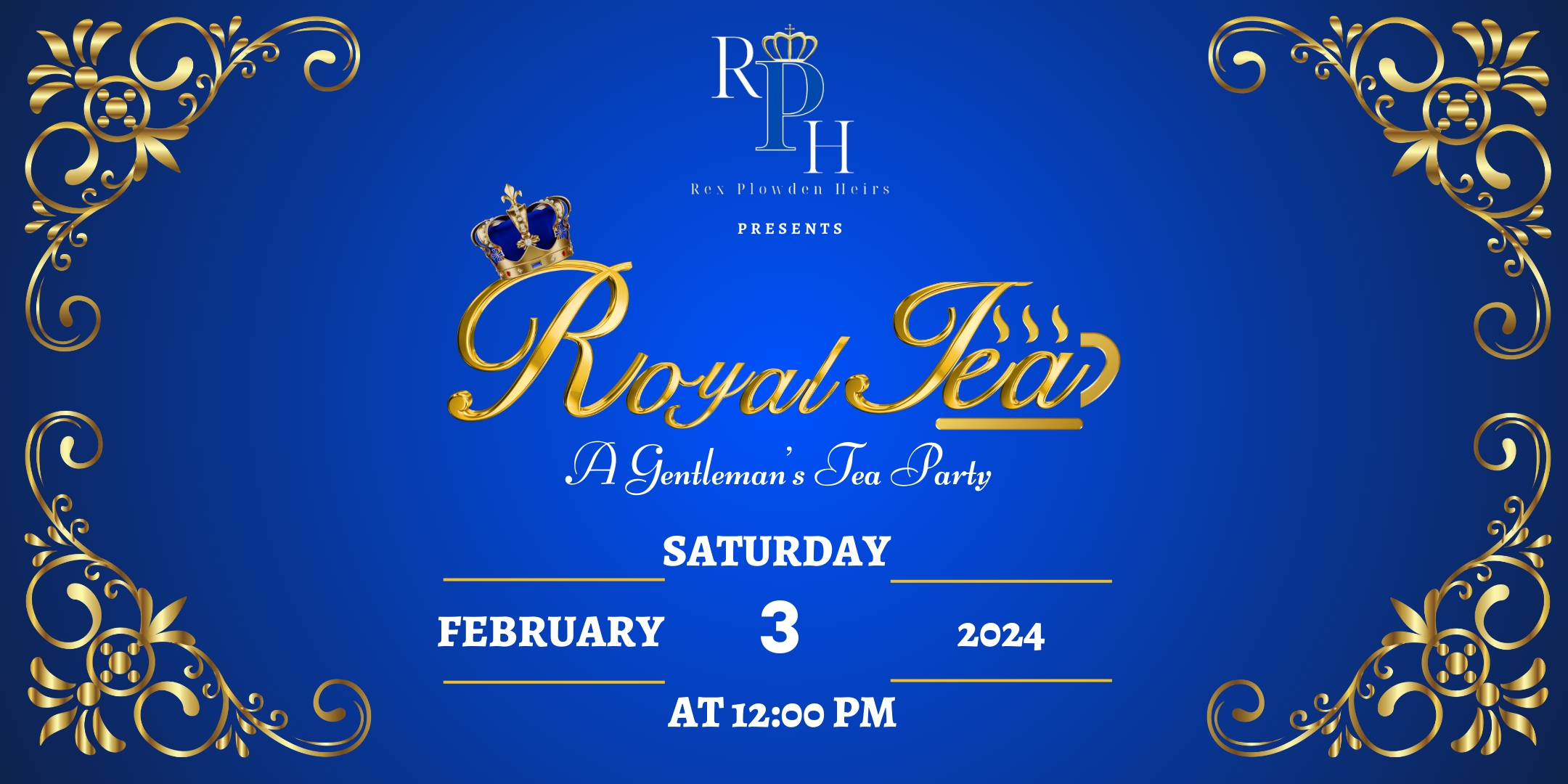 RoyalTea: A Gentleman's Tea Party