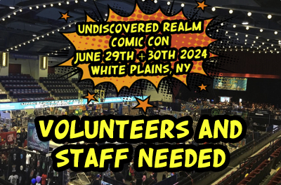 Volunteer Application Undiscovered Realm Comic Con 2024