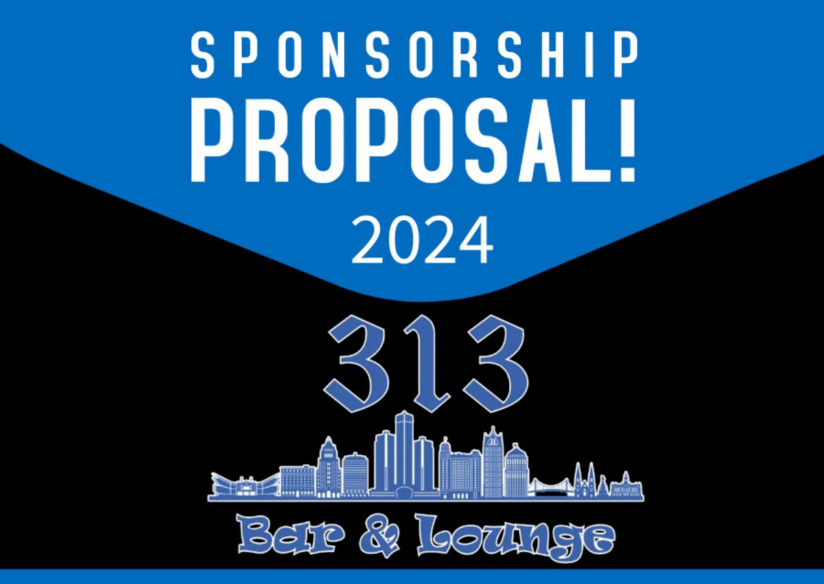 313 BAR & LOUNGE SPONSORSHIP OPPORTUNITIES