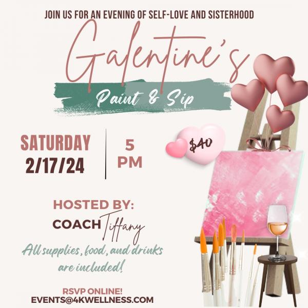 Galentine's Paint & Sip