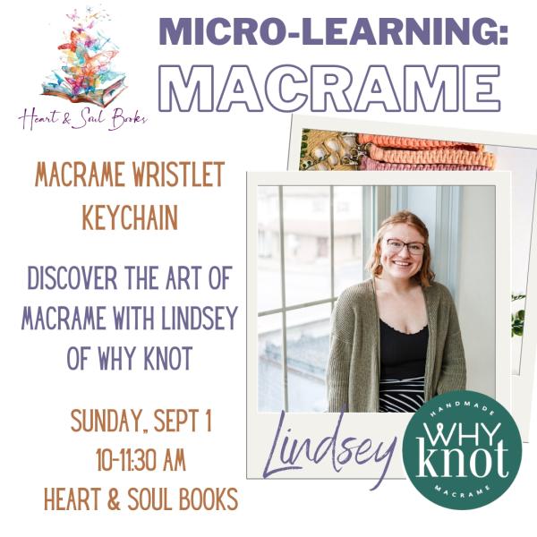 Micro-Learning: Macrame with Why Knot