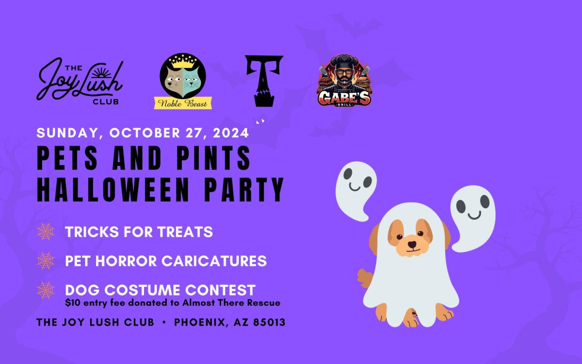 Pets, Pints, and Halloween Party featuring Dog Costume Contest