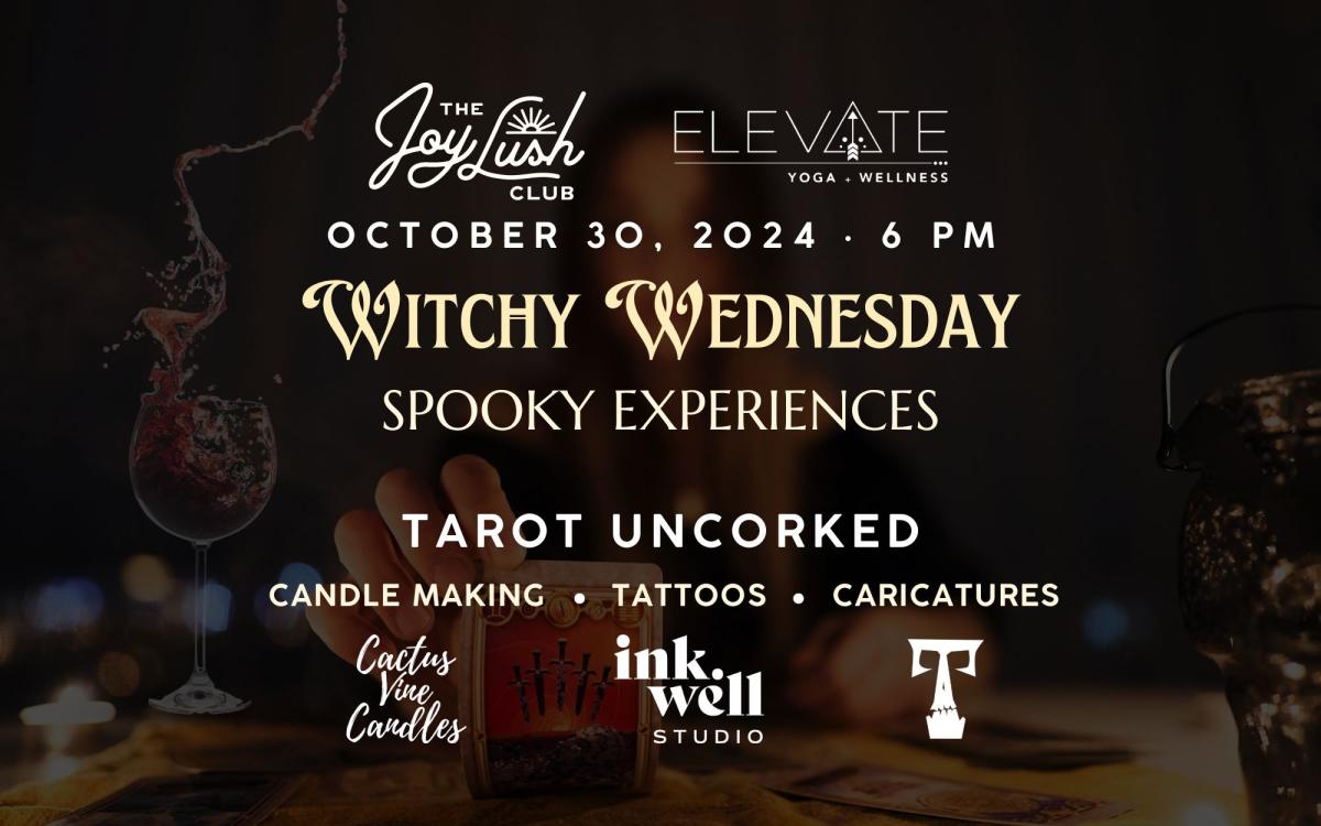 Witchy Wednesday: Tarot Uncorked and Other Spooky Experiences