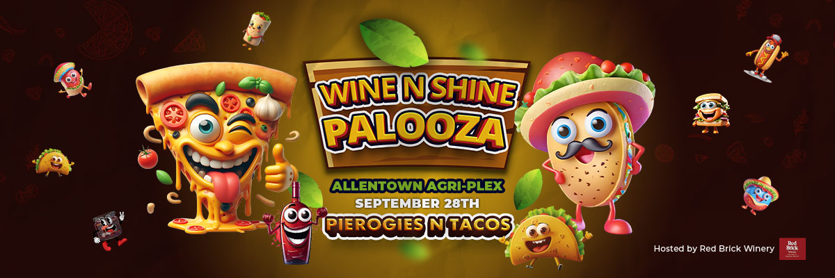 Red Brick Winery at  Allentown's Wine 'n Shine Prize Giveaway Palooza cover image