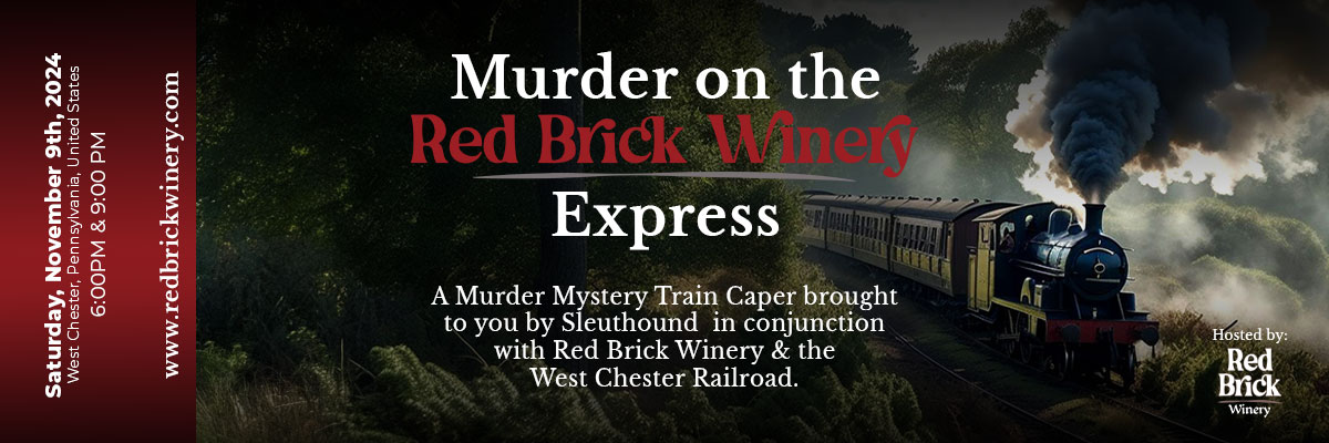 Murder  Mystery On The Red Brick Winery Express (Sold Out) cover image