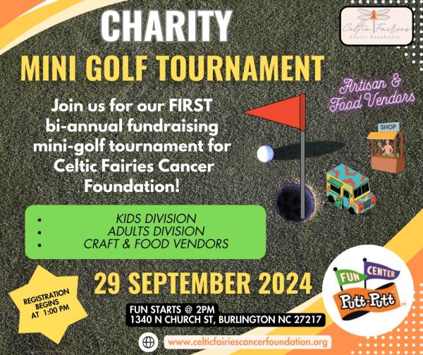 First Annual Mini Golf Fundraiser