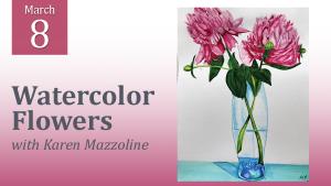 Watercolor Flowers Class cover picture