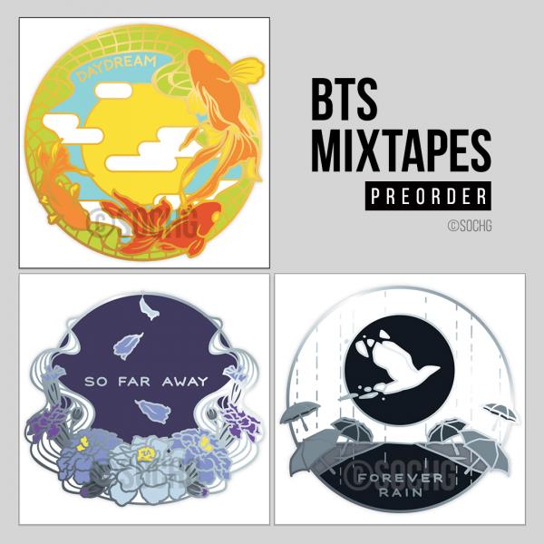 BTS Mixtape Enamel Pins picture