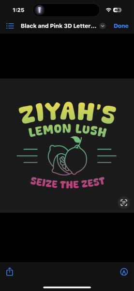 Ziyah’s Lemon Lush