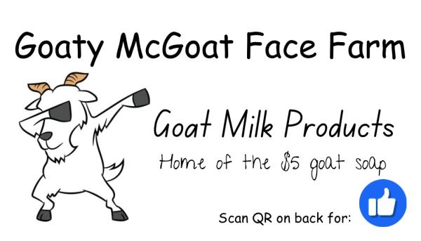 Goaty McGoat Face Farm