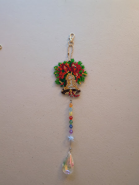 Christmas Diamond Art Sun Catcher