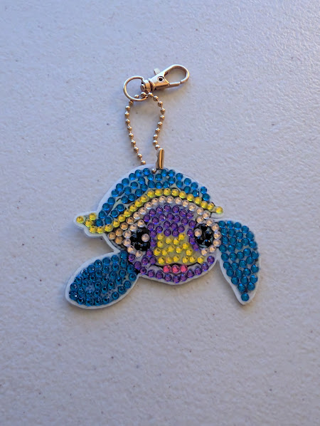 Diamond Art Turtle Key Chains picture