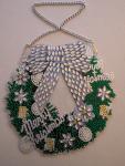 Christmas Wreath Diamond Art Hanging Pendant