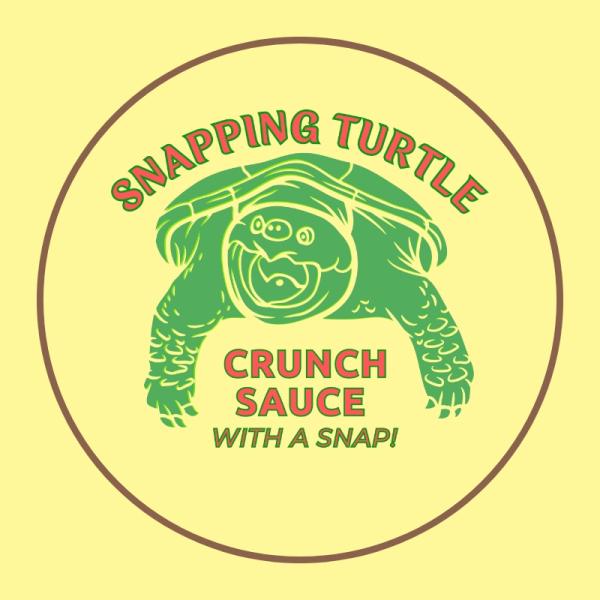 Sanpping Turtle Crunch Sauce