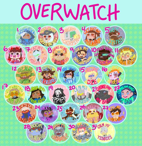 Overwatch Buttons! picture