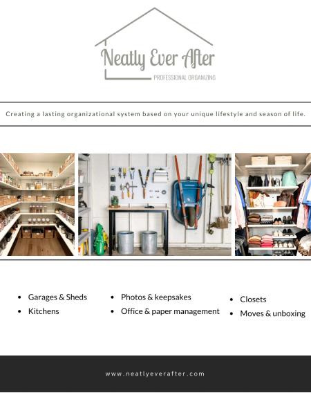 Neatly Ever After Professional Organizing