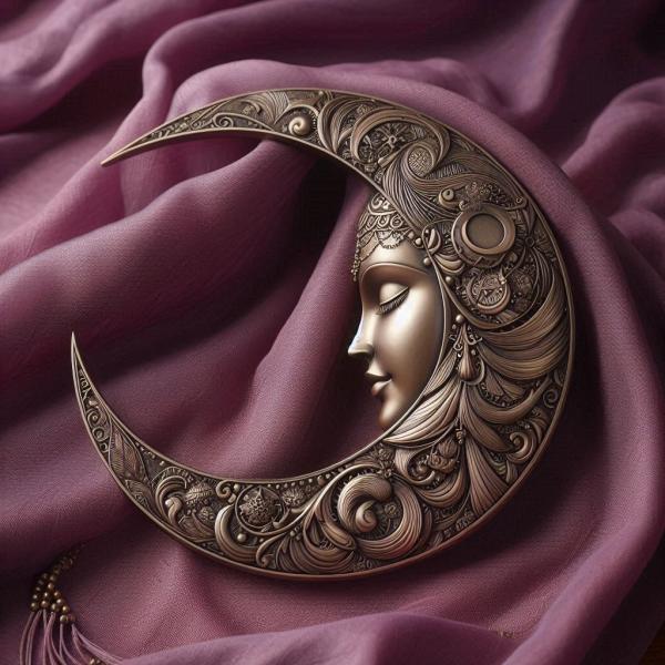 Under a Crescent Moon