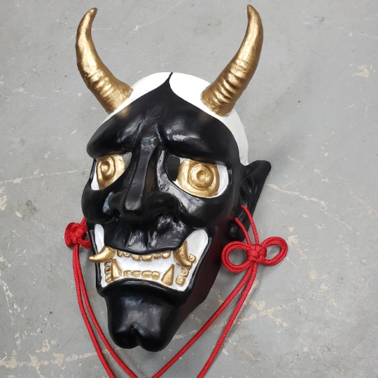 Traditional Style Oni Hannya Face Mask picture