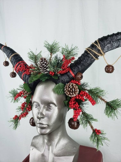 Krampus Winter themed Headdress picture