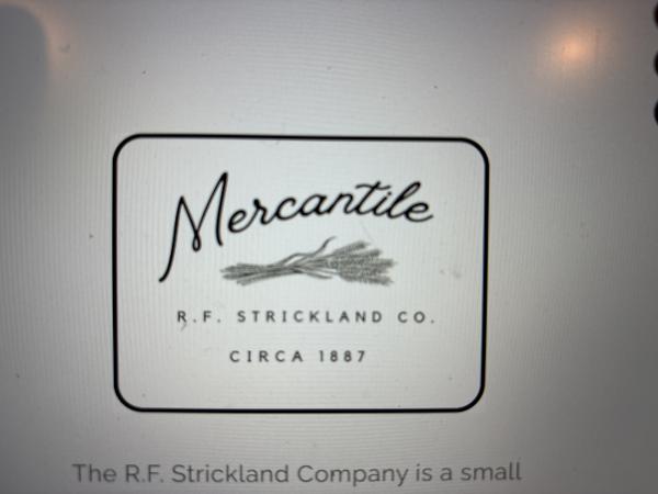 RF Strickland Mercantile