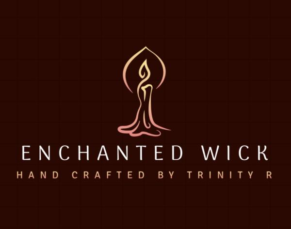 Enchanted wick custom candles