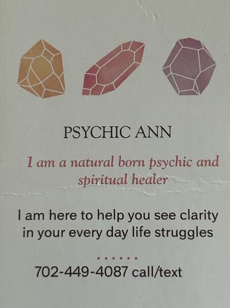 Psychic Reader Ann